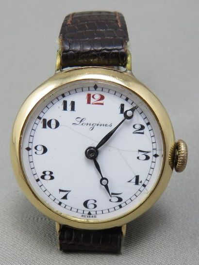 LONGINES - Montre Bracelet de Dame en or...