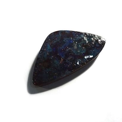 OPALE BOULDER polie, pierre sur papier. (Avec...