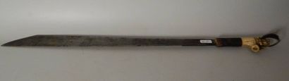 Mandau, Couteau Dayak. Lame en acier. Belle...