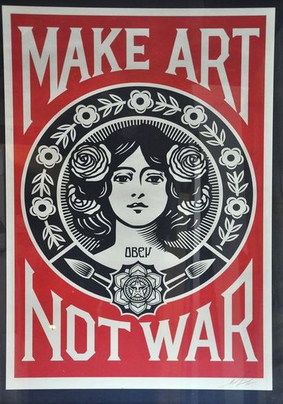 Shepard FAIREY (alias Obey Giant)

Make art...