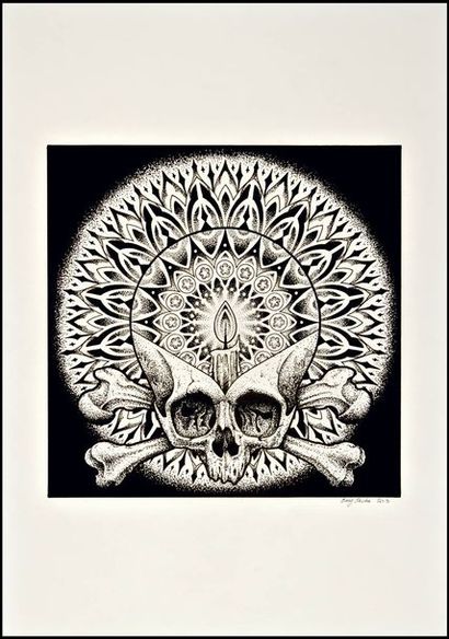 EASY SACHA
Skulls and Vanitas #4
2013
Encre...