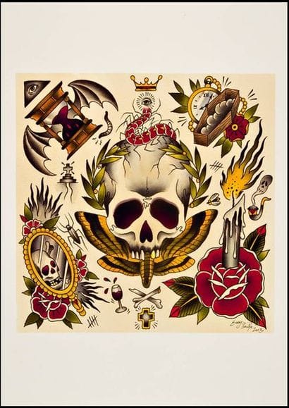 EASY SACHA

Skulls and Vanitas #8, 2013

Encre...