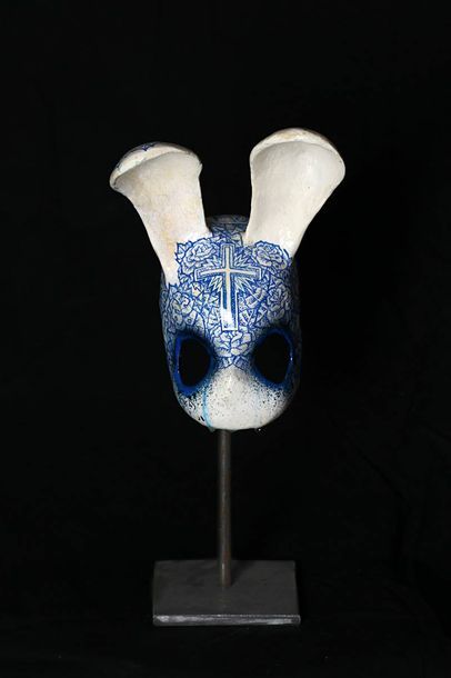 Paul TOUPET
Mini Masque 1, 2018
Papier mâché,...