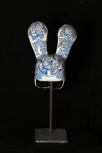 Paul TOUPET
Mini Masque 1, 2018
Papier mâché,...