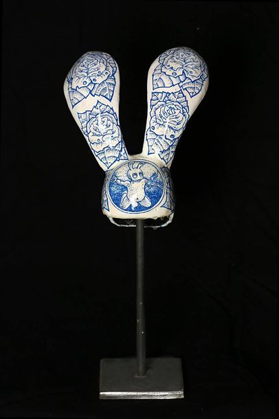 Paul TOUPET
Mini Masque 2, 2018
Papier mâché,...