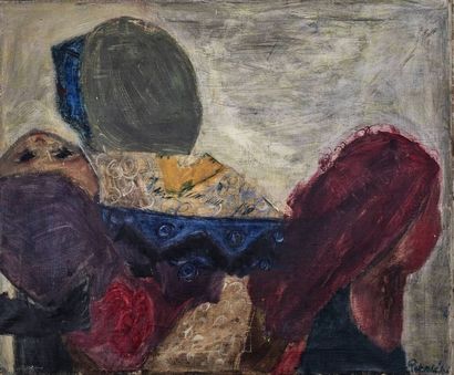 Tonka PETRIC (1929 - 1996)
Composition, 1960
Huile...