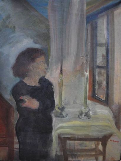 Serge KANTOROWICZ (né en 1942)

Femme à la...