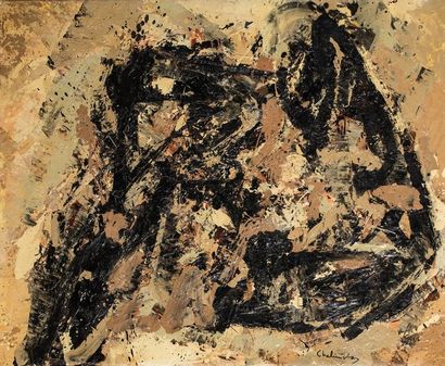 CHELIMSKY

Composition

Huile sur toile,signée...