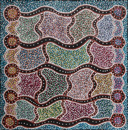 SHORTY JANGALA ROBERTSON (Warlpiri). Circa...