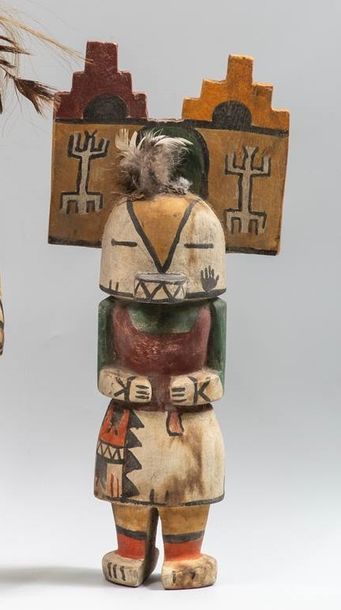 KACHINA HENIS - Poupée en bois de 