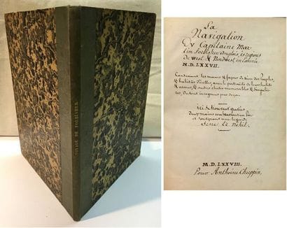 102 BIS. [MANUSCRIT] Martin FORBISHER (1535-1594)
La...