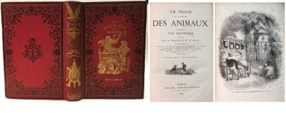 GRANDVILLE.

Vie privée et publique des animaux.

Paris,...