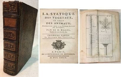 Stephen HALES.

La Statique des Végétaux...