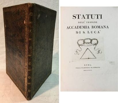 [ITALIE] Statuti dell' insigne Accademia...