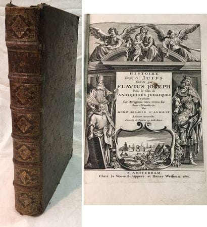 Flavius JOSEPH.

Histoire des Juifs, sous...