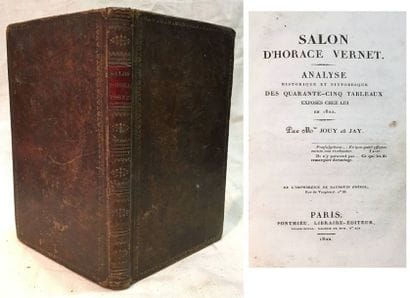 JOUY et JAY.

Salon d'Horace VERNET. Analyse...