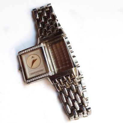 JAEGER LECOULTRE - Montre de dame acier modèle...