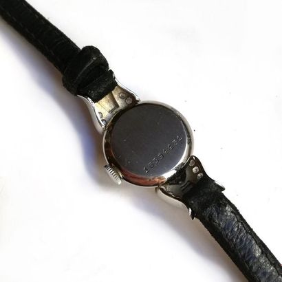 CORTEBERT - Montre bracelet dame en or blanc...