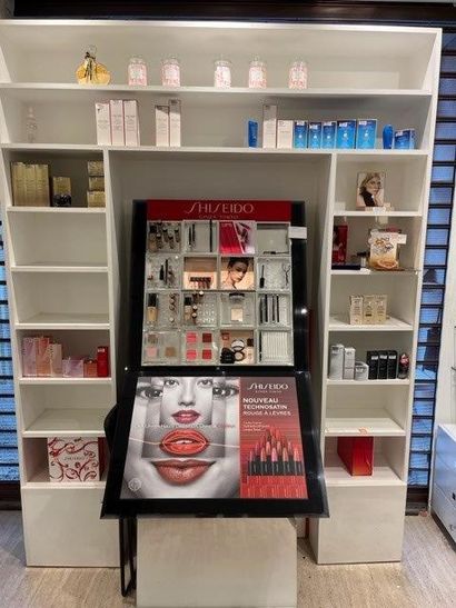 STOCK : Produits CLARINS, SHISEIDO, GUERLAIN,...