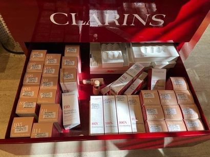 STOCK : Produits CLARINS, SHISEIDO, GUERLAIN,...