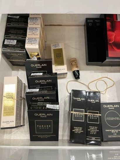STOCK : Produits CLARINS, SHISEIDO, GUERLAIN,...