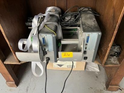 2 Machines à imprimer les contextures (étiquette...