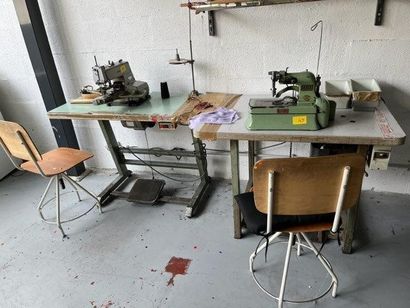 - 2 Machines pose boutons JUKI MB-372
- 1...