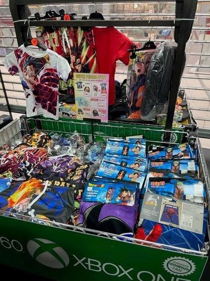 STOCK : Stock composé de : Jeux vidéos, accessoires,...