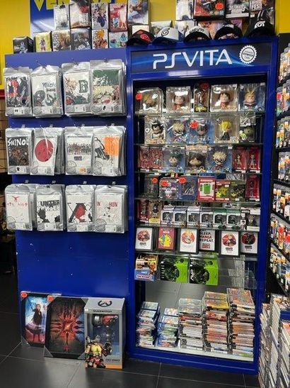 STOCK : Stock composé de : Jeux vidéos, accessoires,...