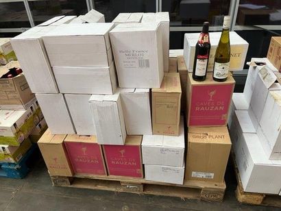 STOCKS : 
- Bières, épicerie, huile, farine,...