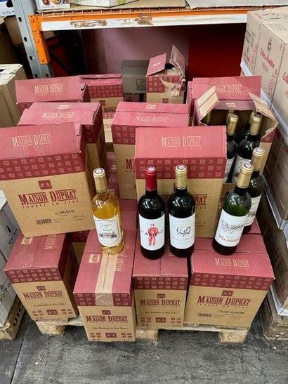 STOCKS : 
- Bières, épicerie, huile, farine,...