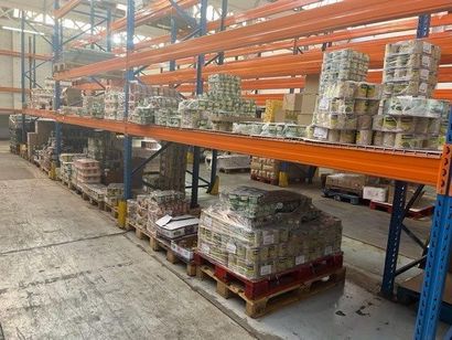 STOCKS : 
- Bières, épicerie, huile, farine,...