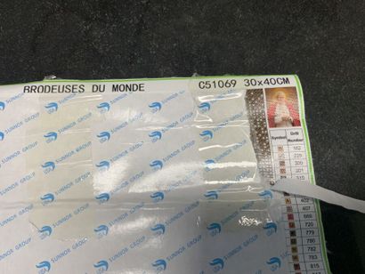 STOCK : 
- (+/-) 138 kits de broderie logotypés...