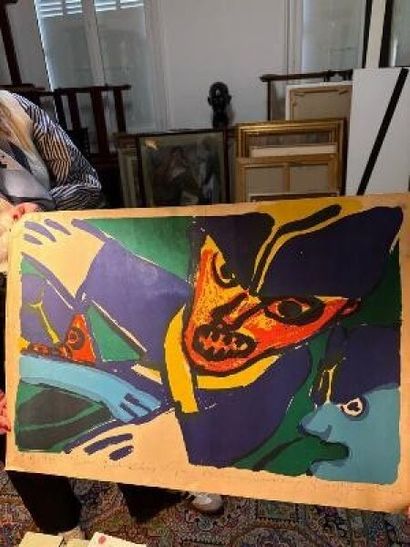 Bengt LINDSTRÖM (1925-2008)
Sans titre
Lithographie...