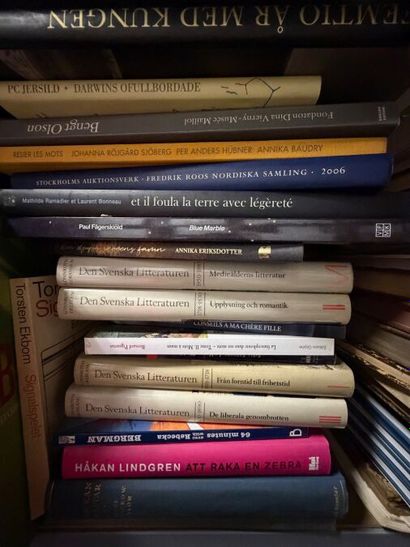1 important lot de livres anglais, français,...