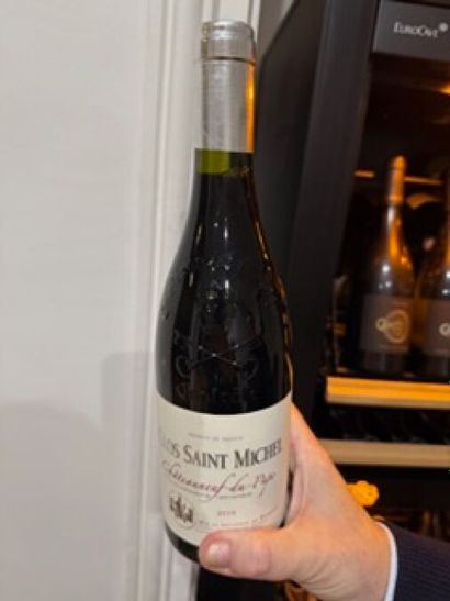 9 bouteilles de Clos Saint Michel Chateauneuf...