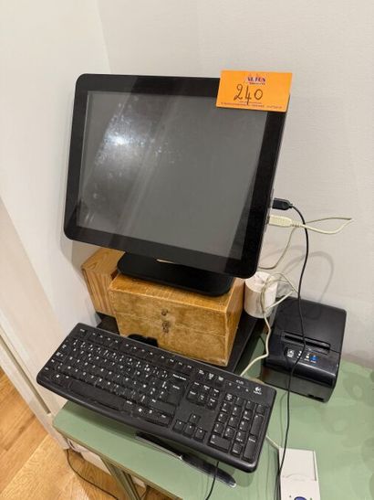 - 1 écran caisse OVAi5
- 1 clavier
- 1 imprimante...