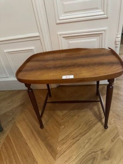 Joseph FRANK. A natural wood and veneer tea...