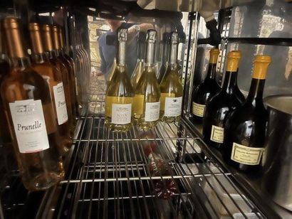 STOCK de bouteilles de vins comprenant :
(dans...