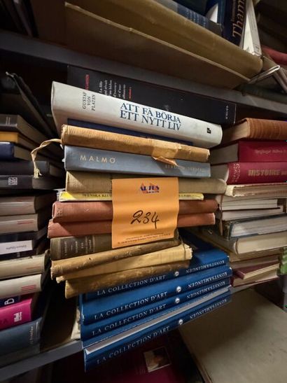 1 important lot de livres anglais, français,...