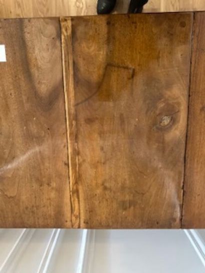 1 fruited wood rectangular flat desk with...