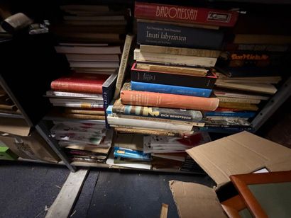 1 important lot de livres anglais, français,...