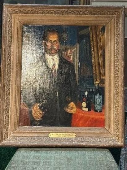 Attribué à Nils Erik Wilhelm HALLIN (1894-1935)
