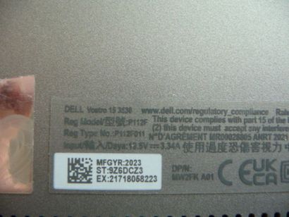 2 PC portables DELL VOSTRO 15