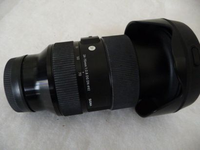1 objectif SIGMA 24-70mm