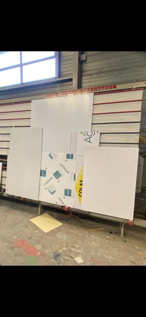 1 lot de (+/-) 30 plaques en plastique en...