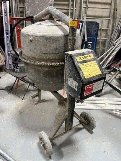 1 bétonnière électrique ASTRAD B180P 

VENTE...