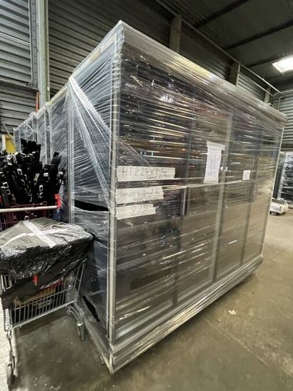 6 gondoles frigorifiques 2,50x2,27x0.90m