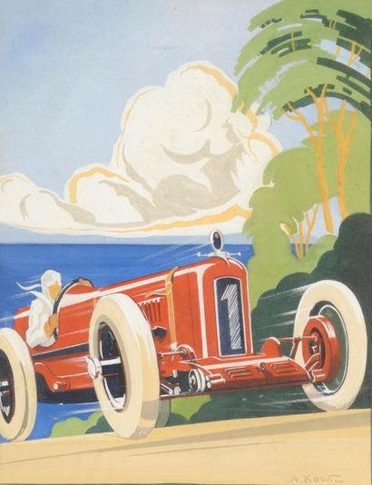 Alexis KOW (1901-1978) 
Variante préparatoire...