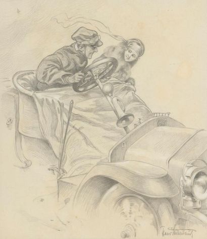 Ecole Allemande du Xxe siècle
Le pilote et...